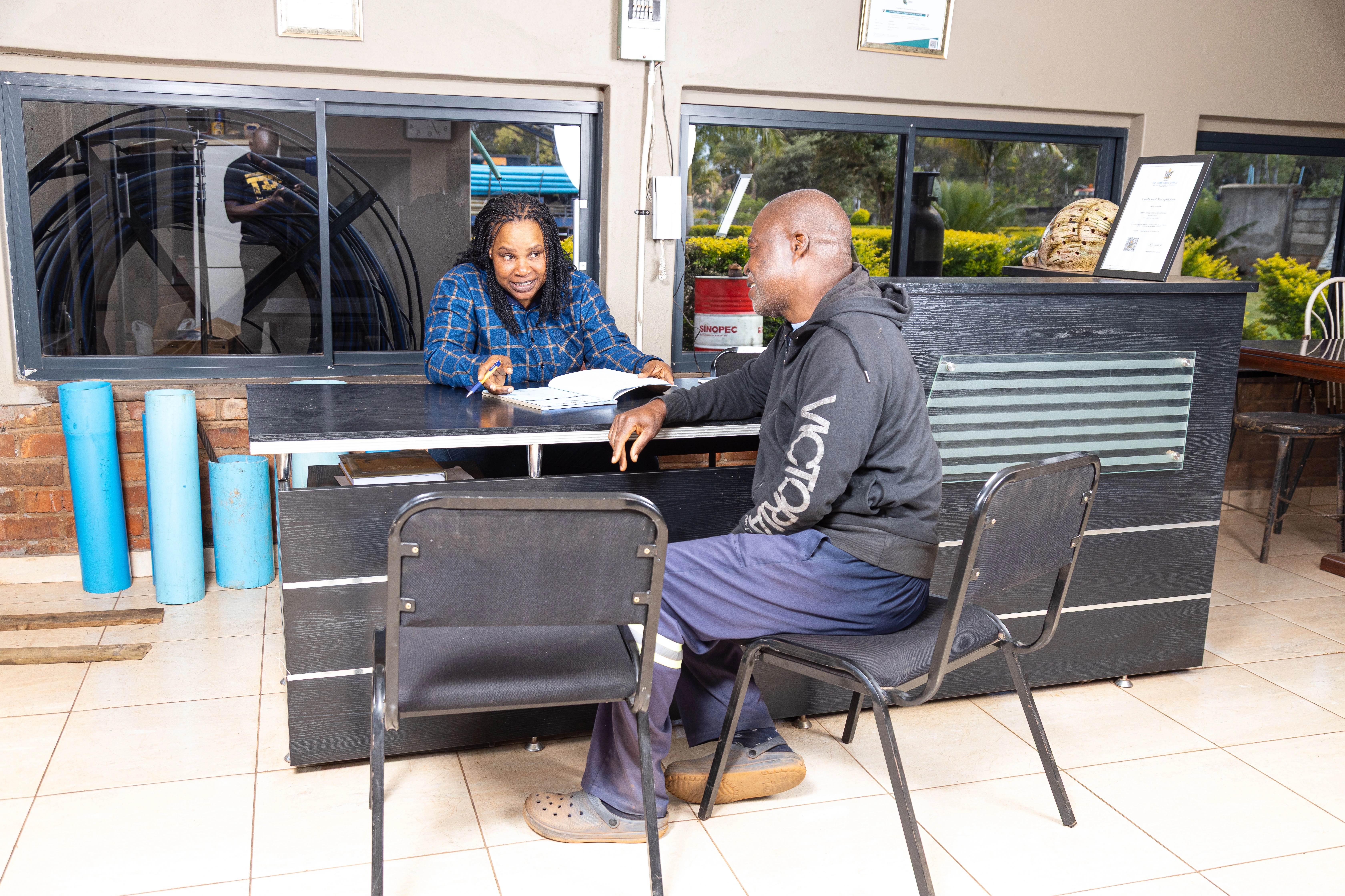 Springwaters team at work